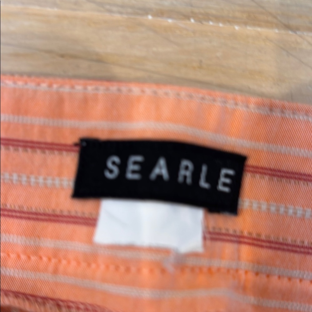 Searle Striped Peach Pants - Picture 2 of 4